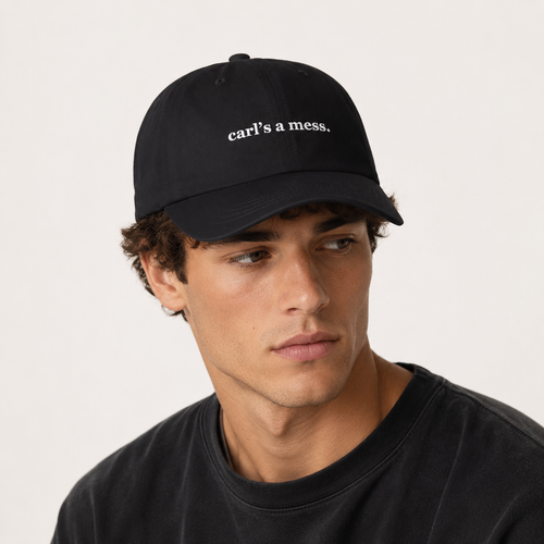 Carl's a Mess Embroidered Hat