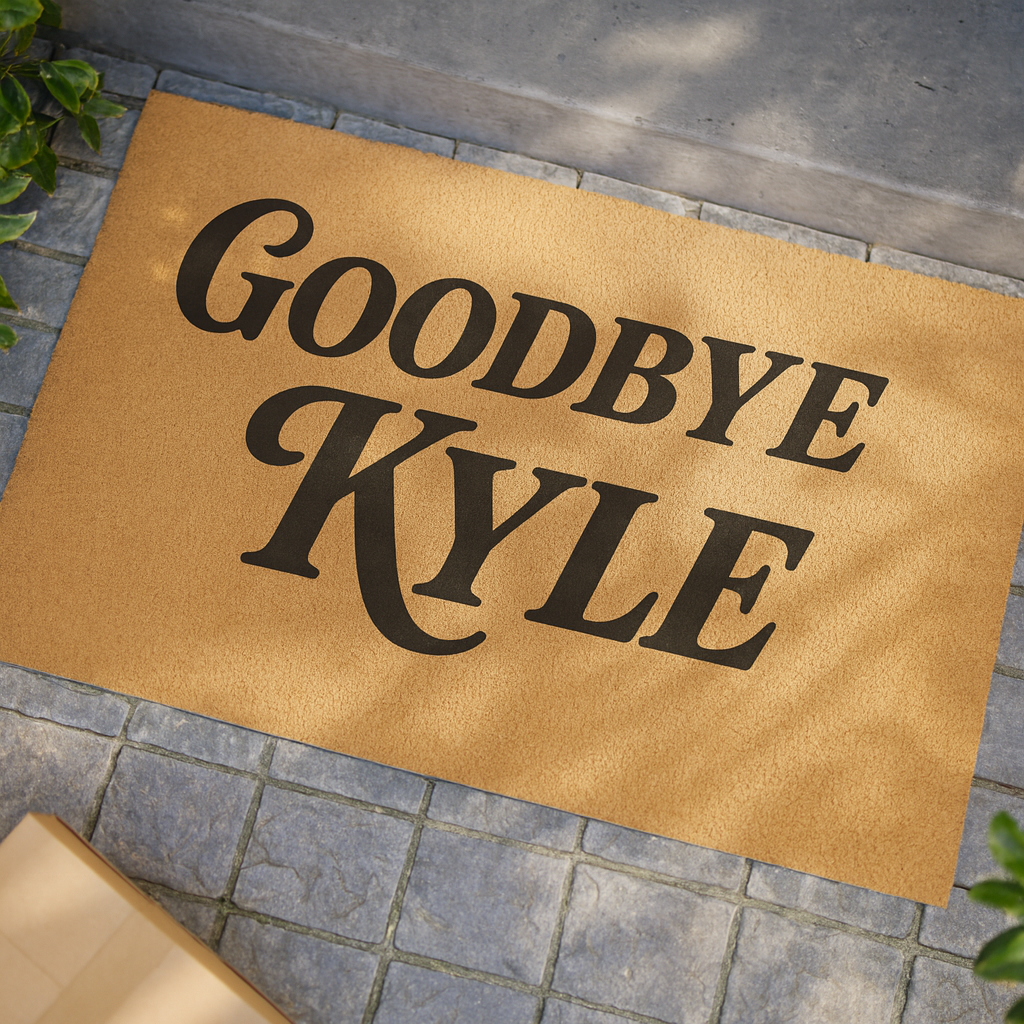 Goodbye Kyle Doormat