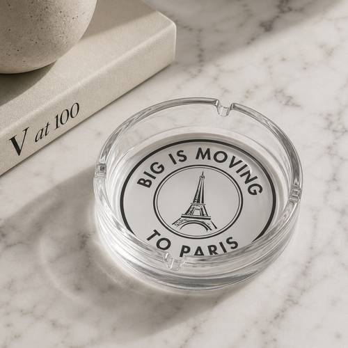 Big is Moving to Paris Ashtray 3