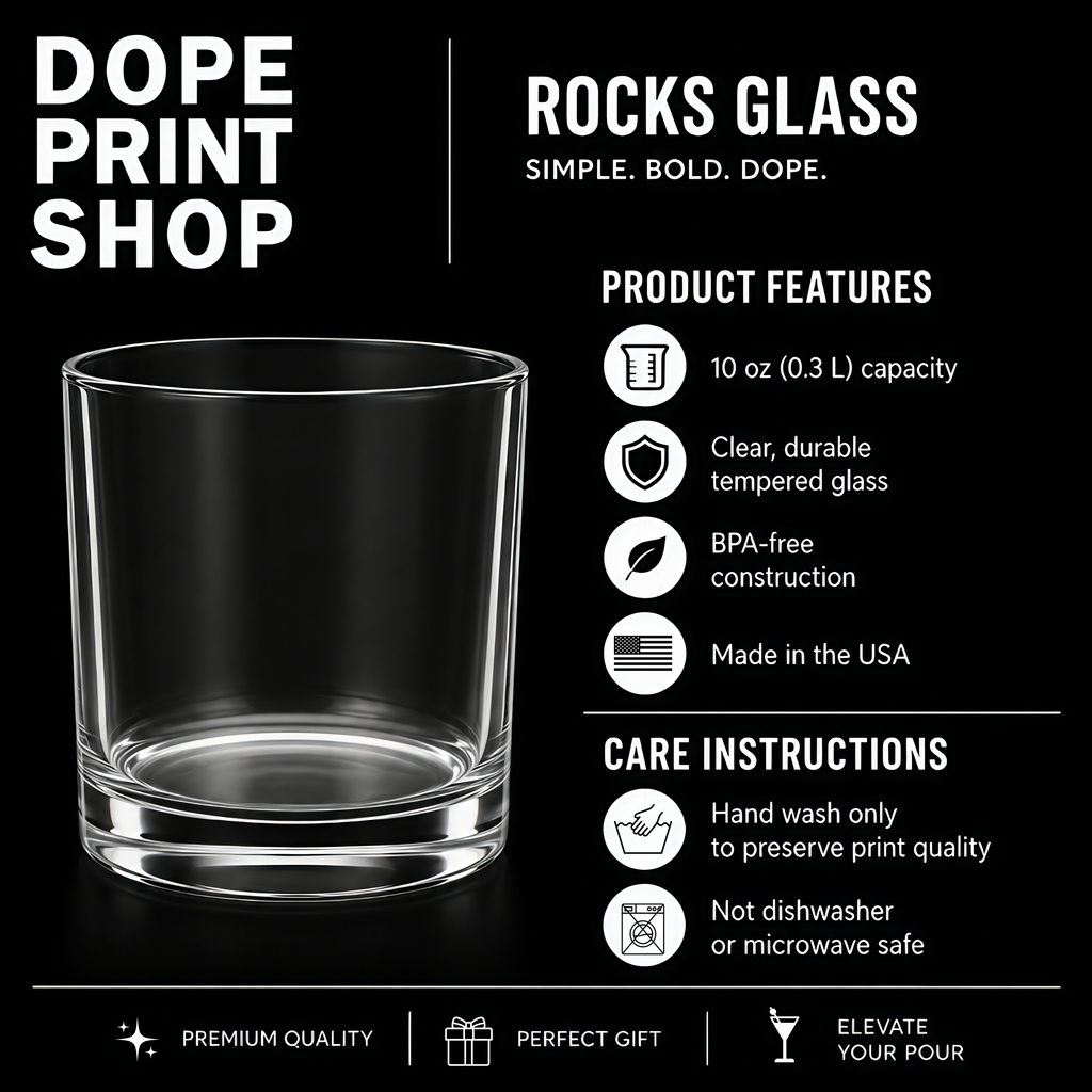 'Give the Daddies Some Juice' Rocks Glass