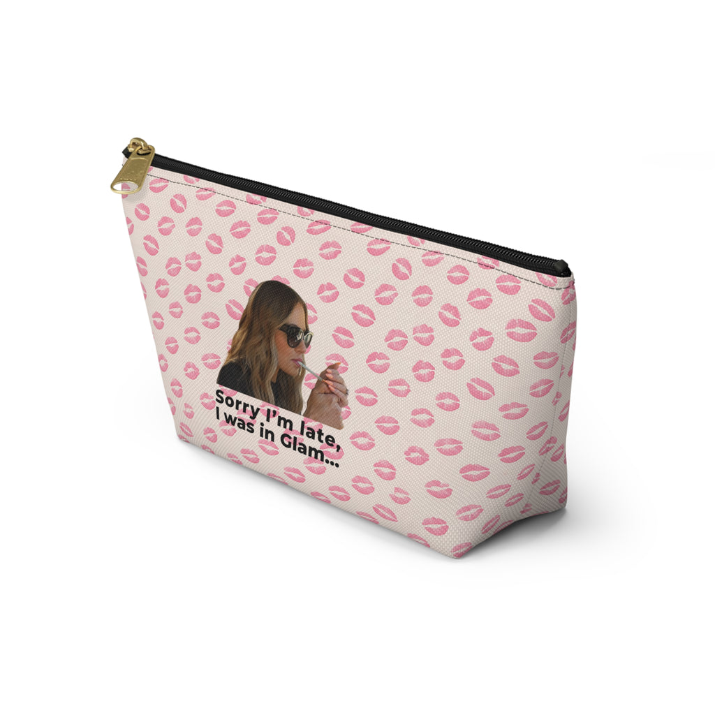 Sorry I'm Late I was in Glam Canvas Makeup Bag