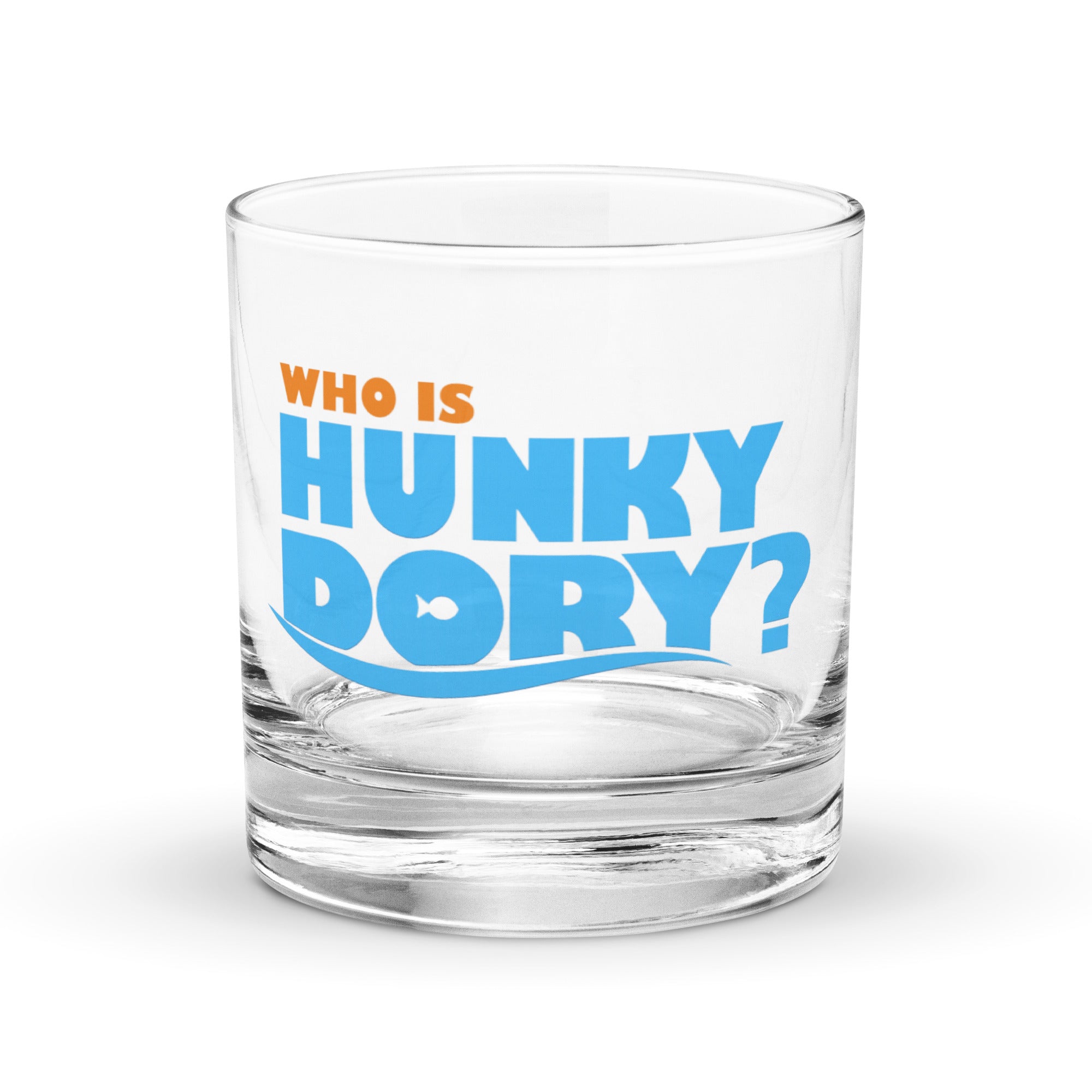 Who Is Hunky Dory? Rocks Glass