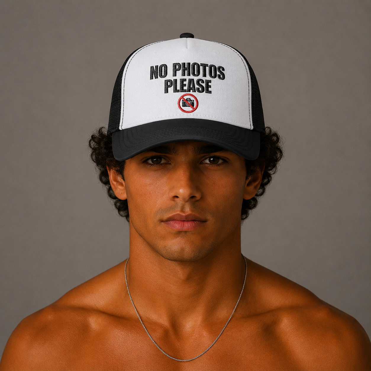 No Photos Please Snapback