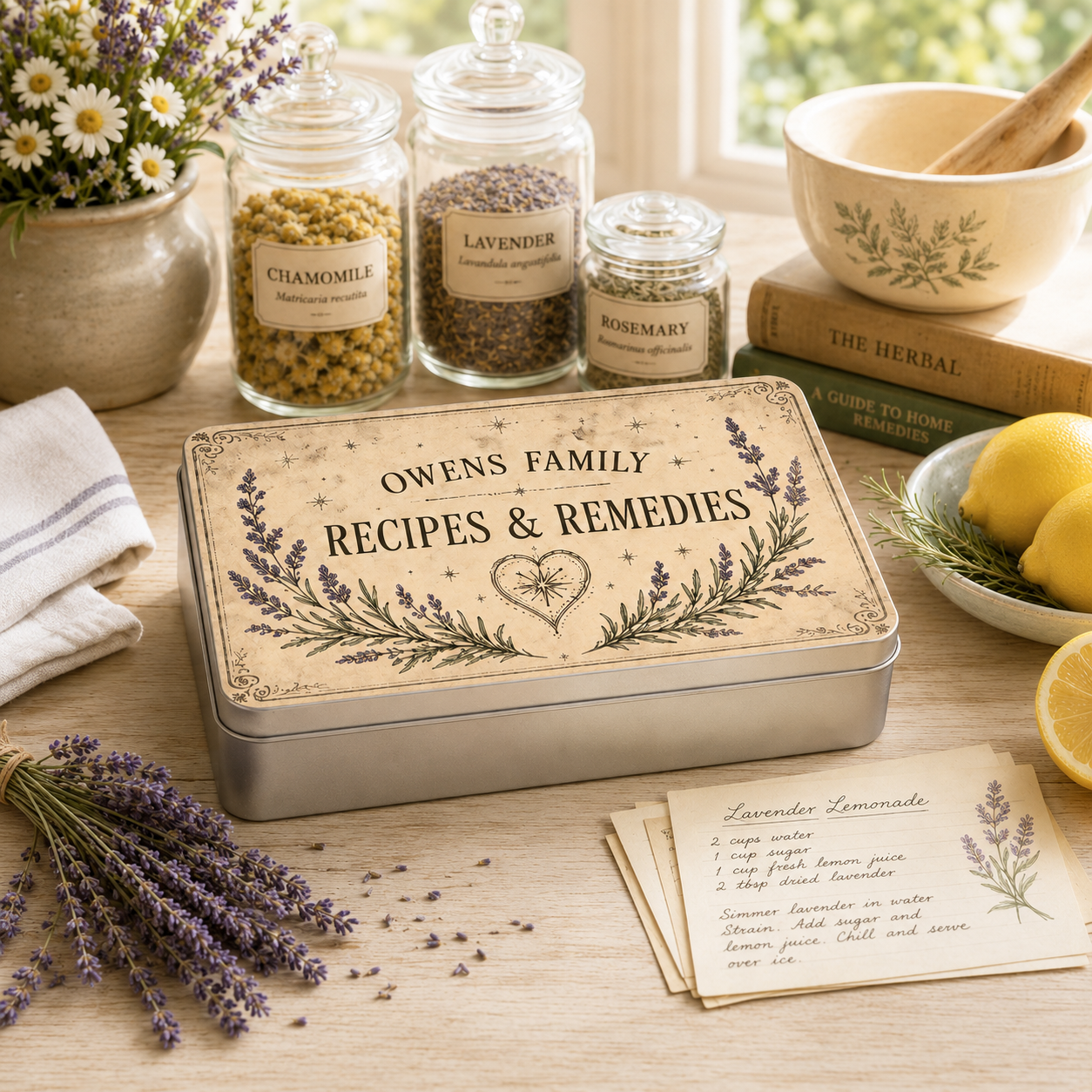 Practical Magic Owens Family Recipe Tin