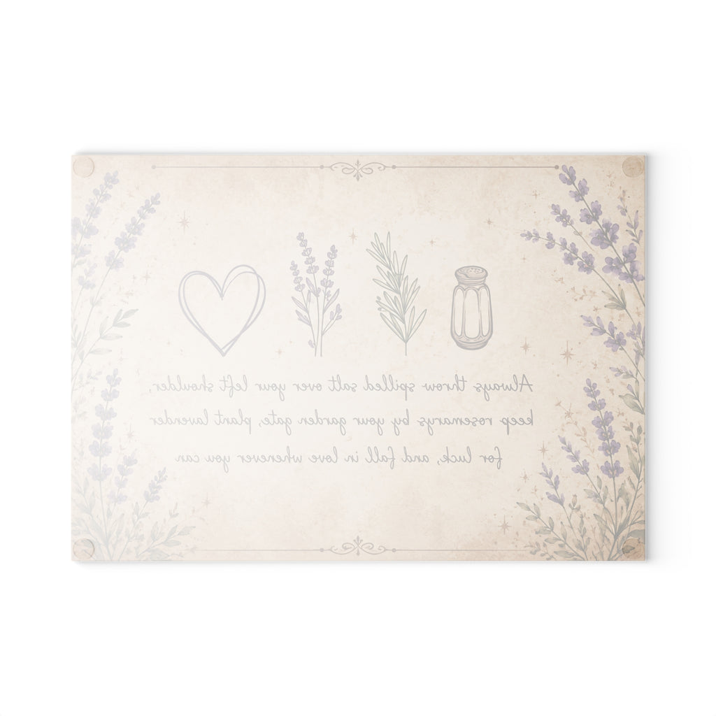 Glass Cutting Board Practical Magic Cutting Board
