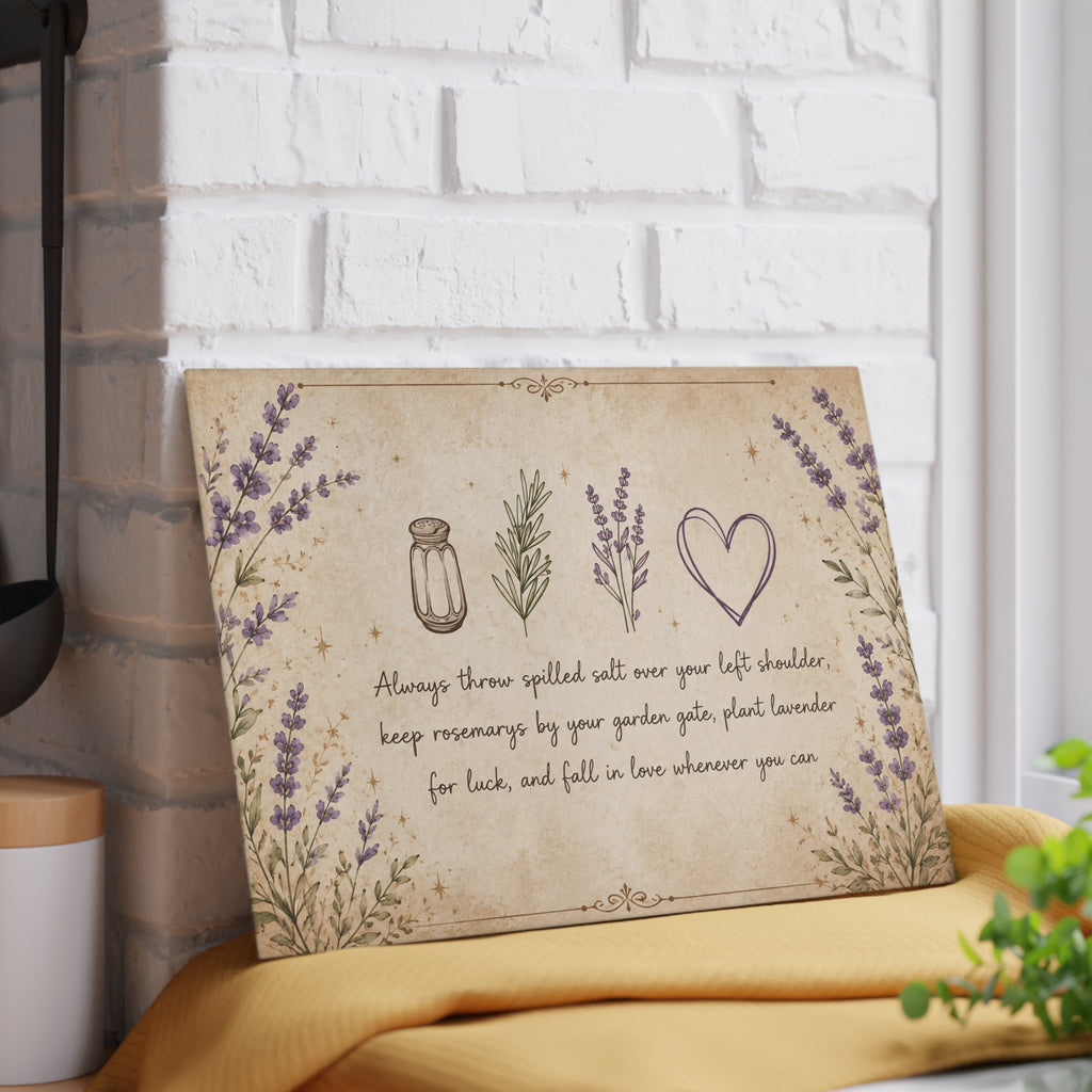 Glass Cutting Board Practical Magic Cutting Board