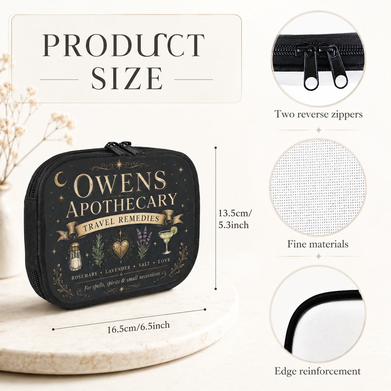 Practical Magic Inspired Owens Apothecary Travel Medicine Kit