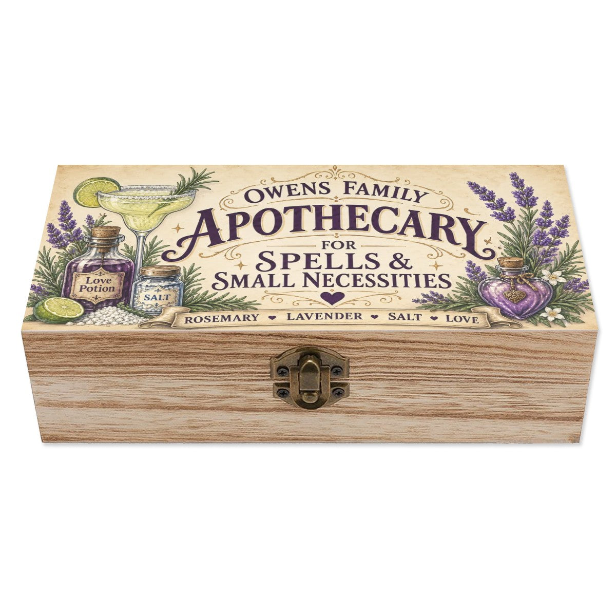 Practical Magic Inspired Owens Apothecary Keepsake Box