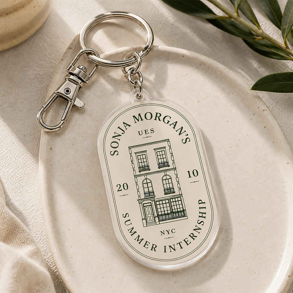 Sonja NYC Internship Acrylic Keychain