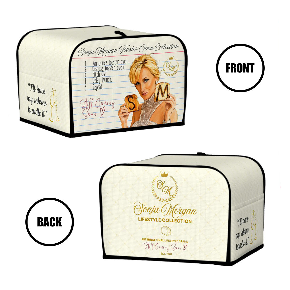 Sonja Morgan Toaster Oven Toaster Cover