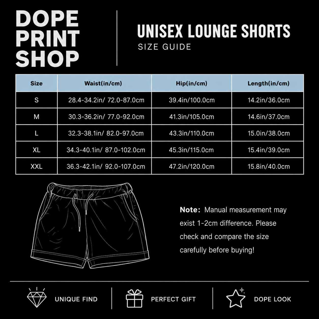 RHONY Icons Sleep Lounge Unisex Shorts