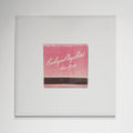 Framed Barbizon Hotel NYC print, white frame