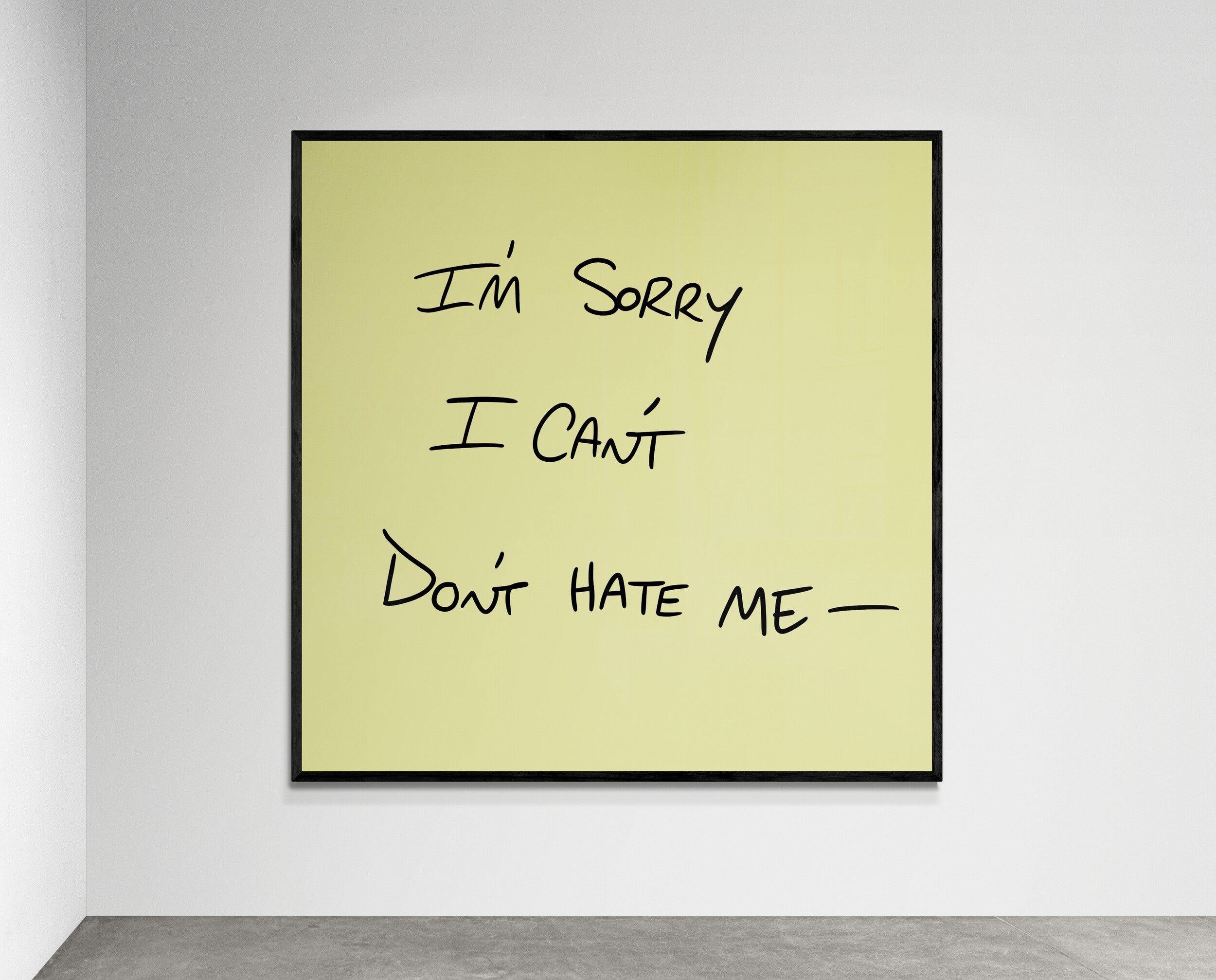 I'm Sorry, I Can't, Don't Hate Me SATC Post-it Art