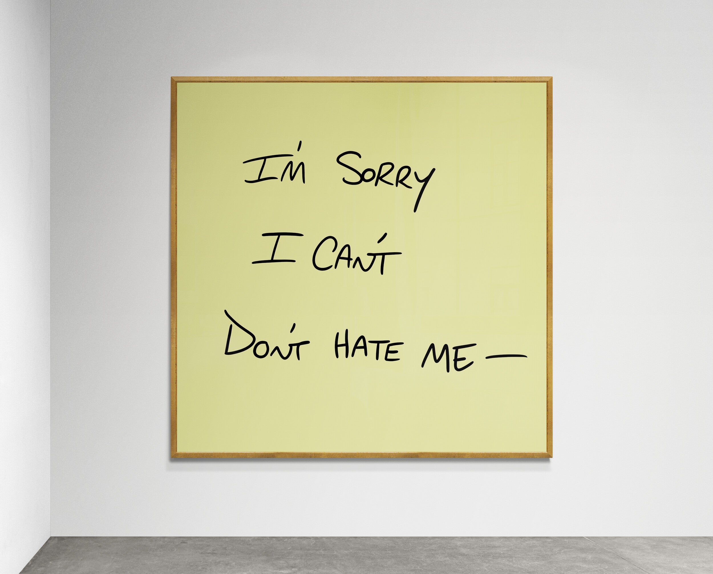 I'm Sorry, I Can't, Don't Hate Me SATC Post-it Art