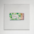 Colony Hotel Palm Beach matchbook print in white frame on wall