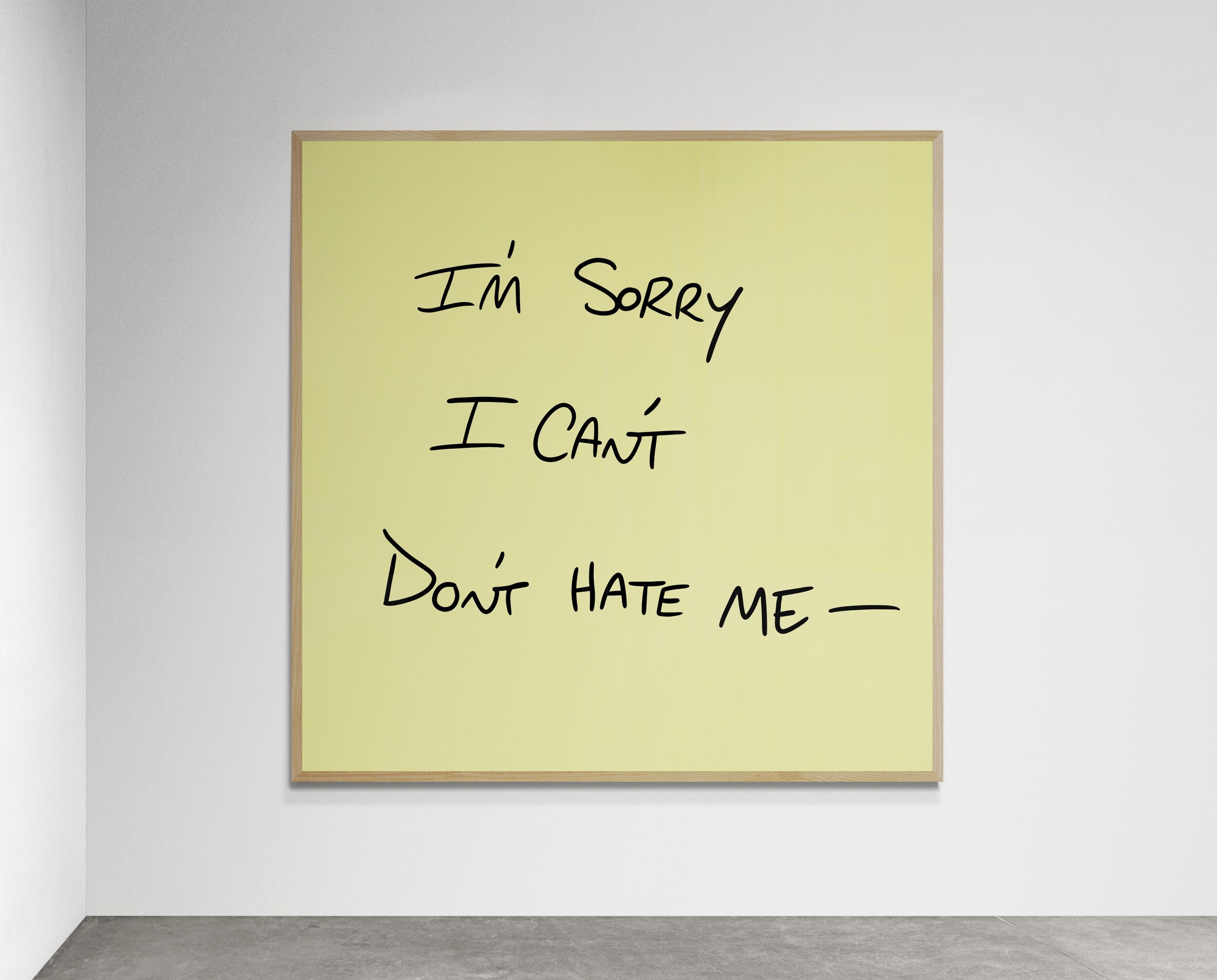 I'm Sorry, I Can't, Don't Hate Me SATC Post-it Art