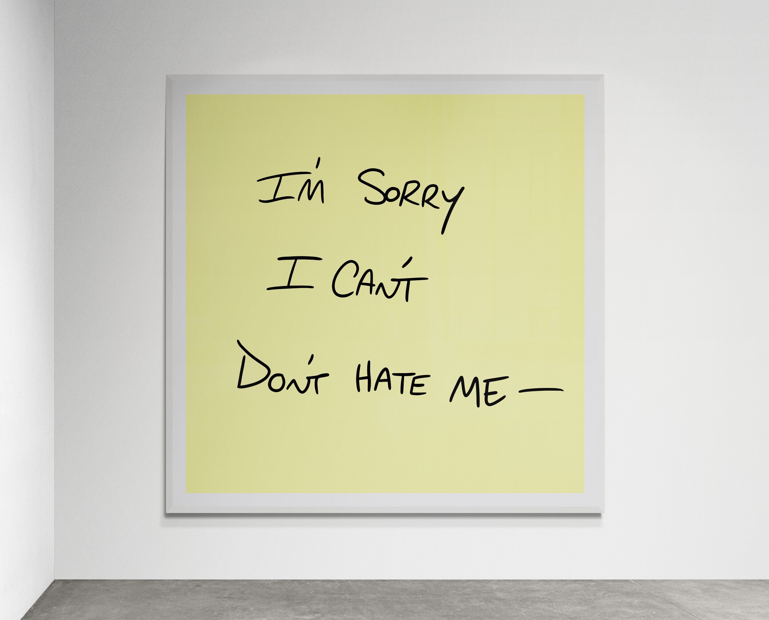 I'm Sorry, I Can't, Don't Hate Me SATC Post-it Art
