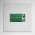 Framed Polo Bar NYC print, white frame