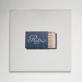 Framed Ritz Paris print, white frame