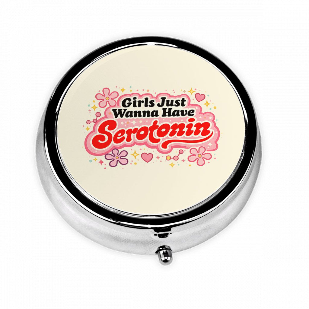 Girls Just Wanna Have Serotonin Pill Case