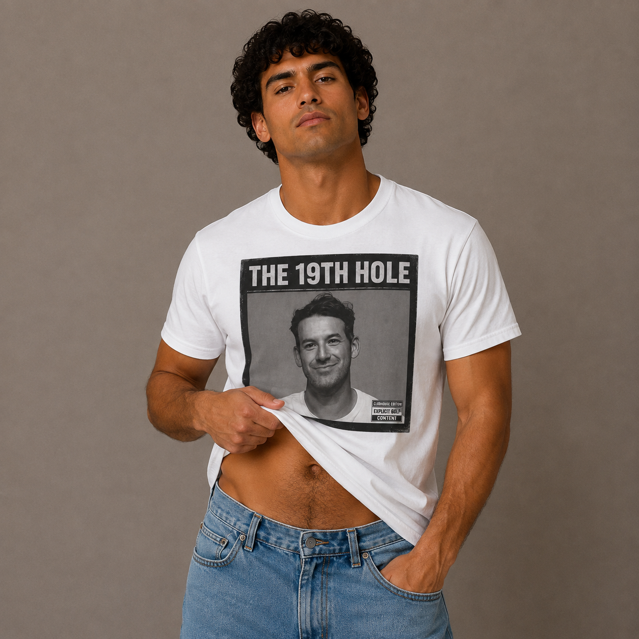 Tony Romo Black and White Mugshot Unisex Shirt