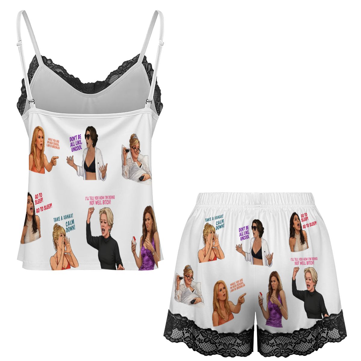 RHONY Icons Lace Cami Pajama Set