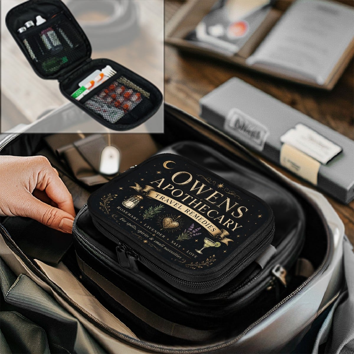 Practical Magic Inspired Owens Apothecary Travel Medicine Kit