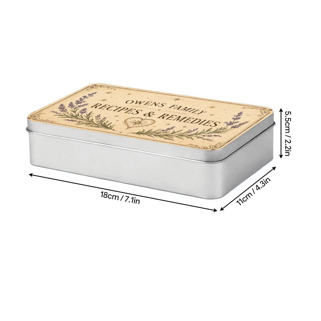 Practical Magic Owens Family Recipe Tin
