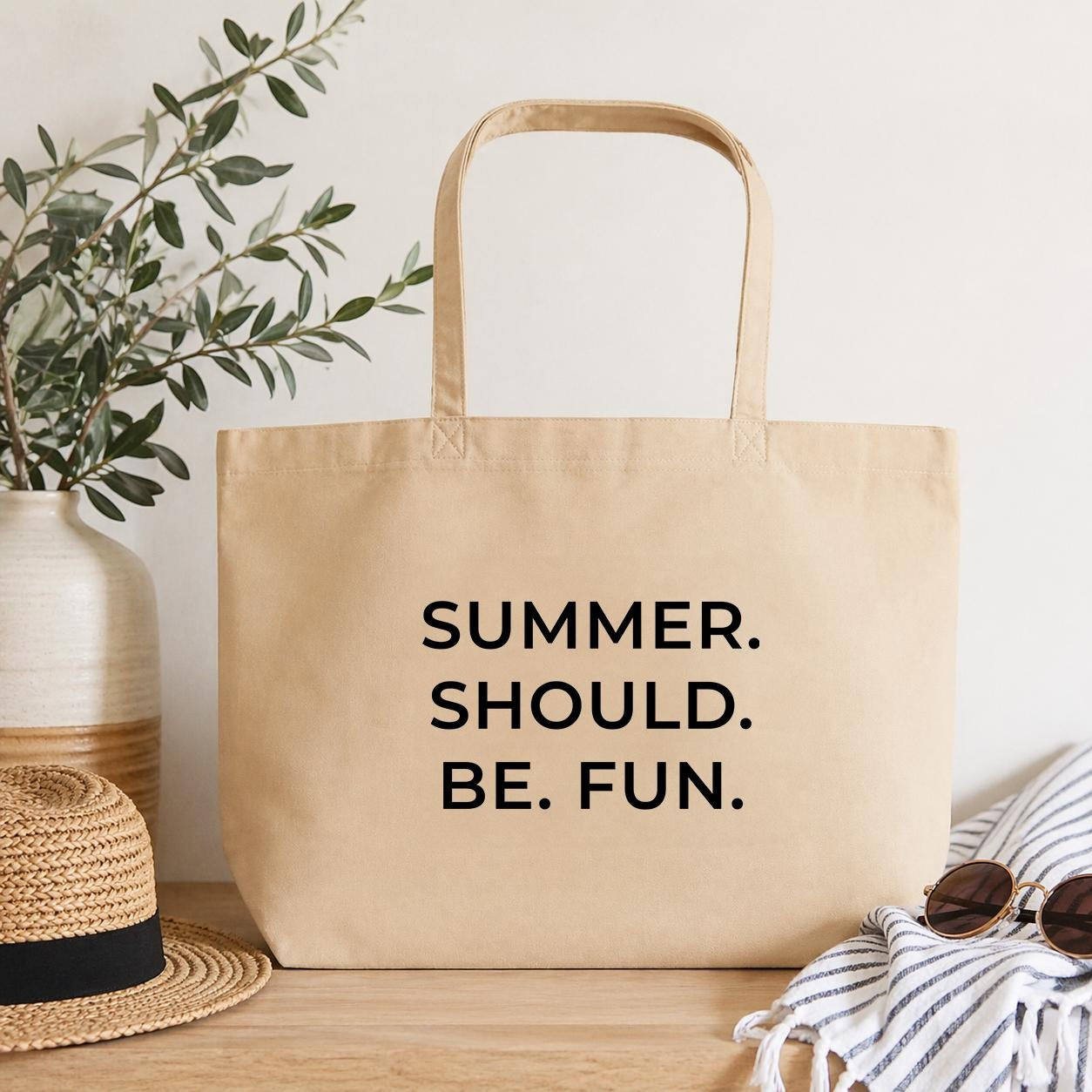 Summer Should Be Fun Tote Bag