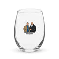 Give the Daddies Some Juice Stemless Wine Glass