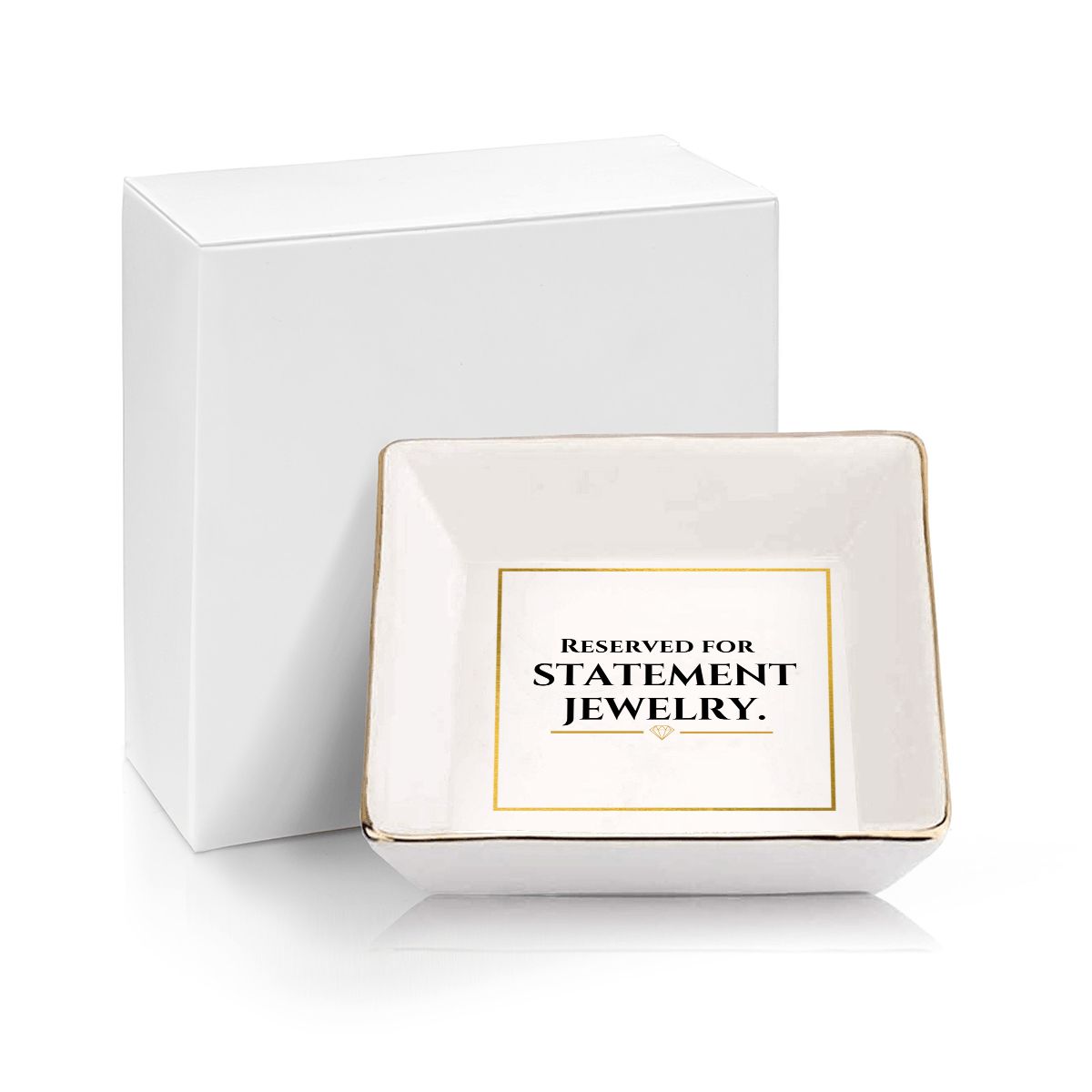 Reserved for Statement Jewelry Luanne Porcelain Jewelry Dish